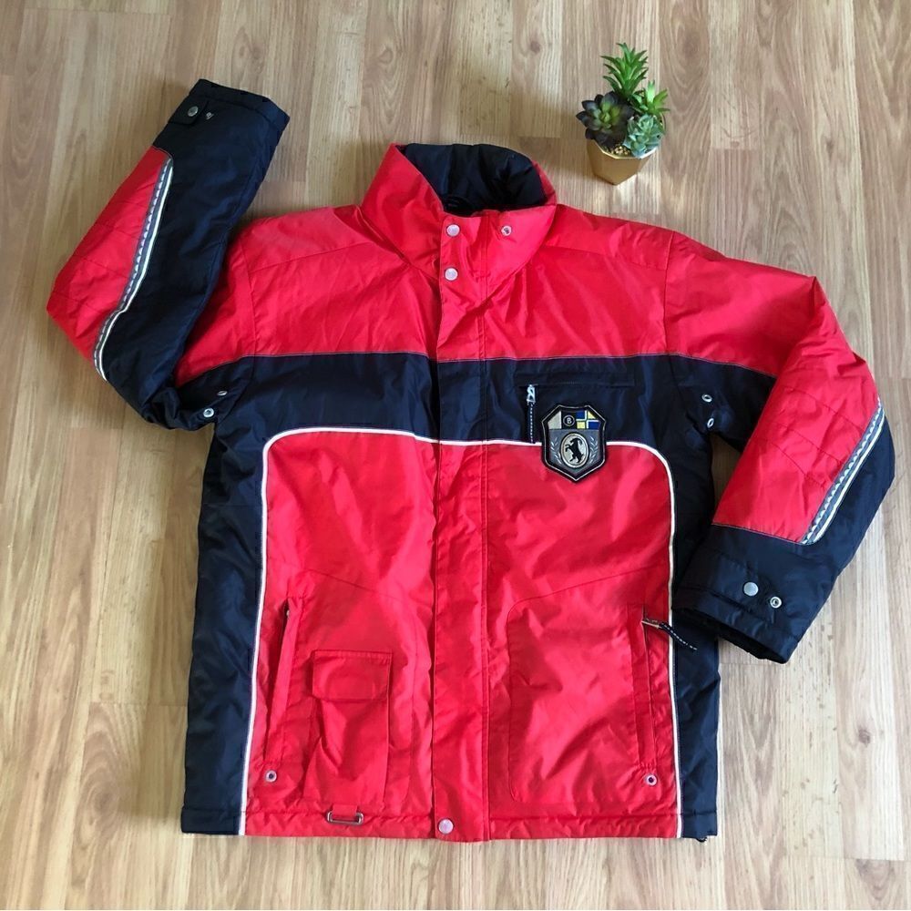 BOGNER Ski Snowboard Red Jacket Coat RN110464